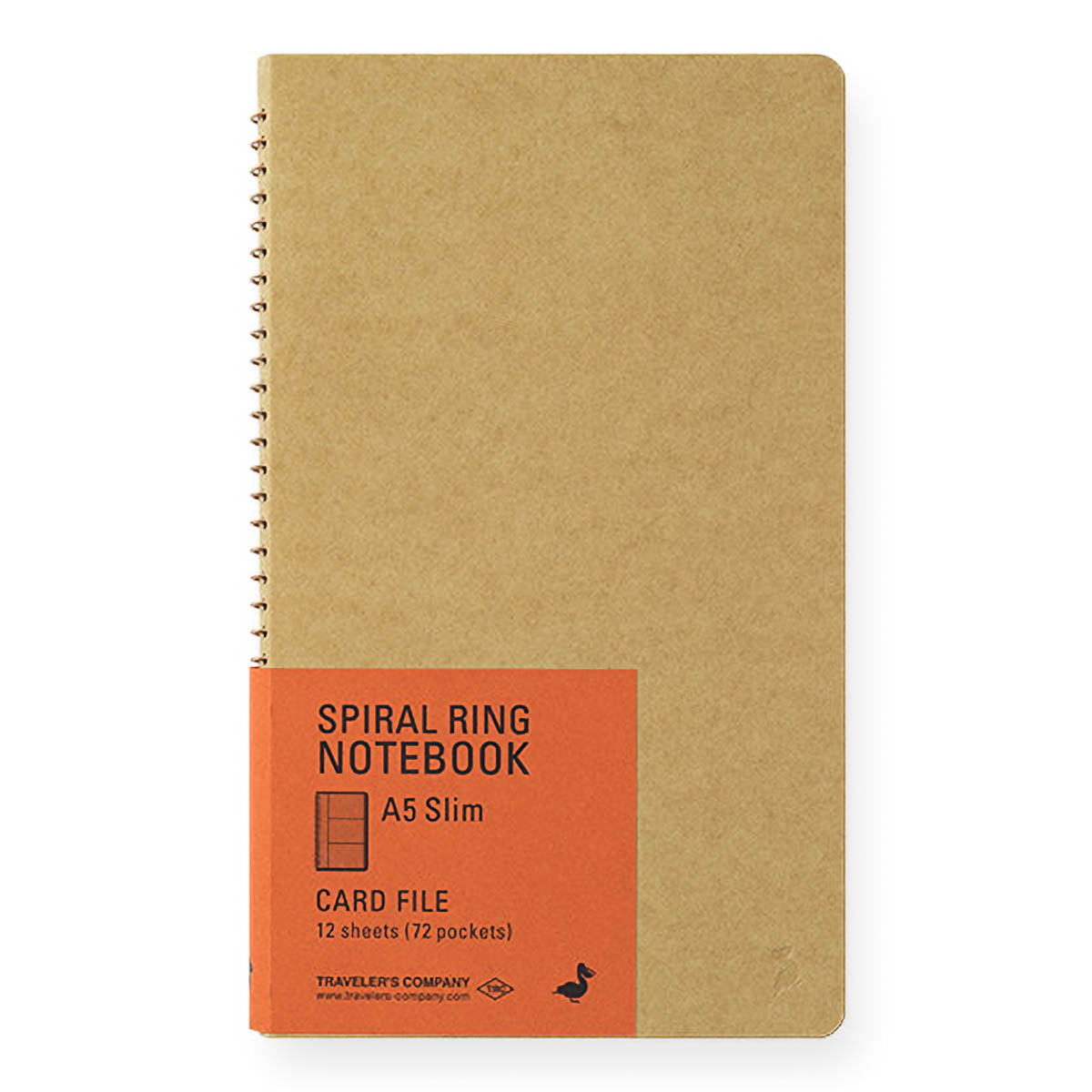 Notizbuch - Spiral Ring Notebook - A5 Slim