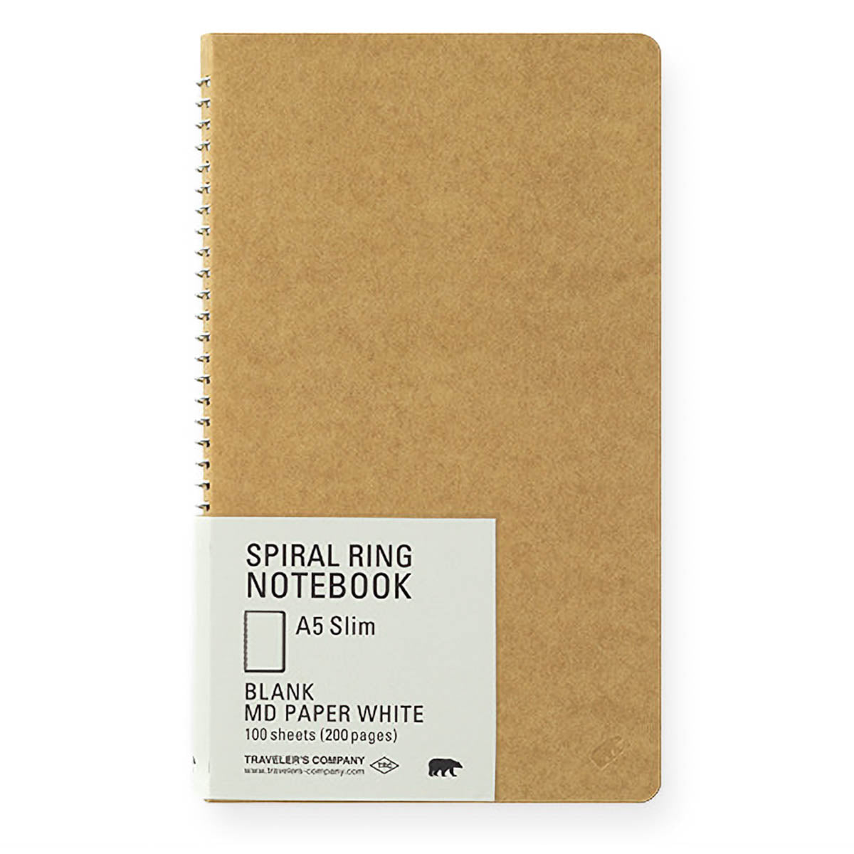 Notizbuch - Spiral Ring Notebook - A5 Slim