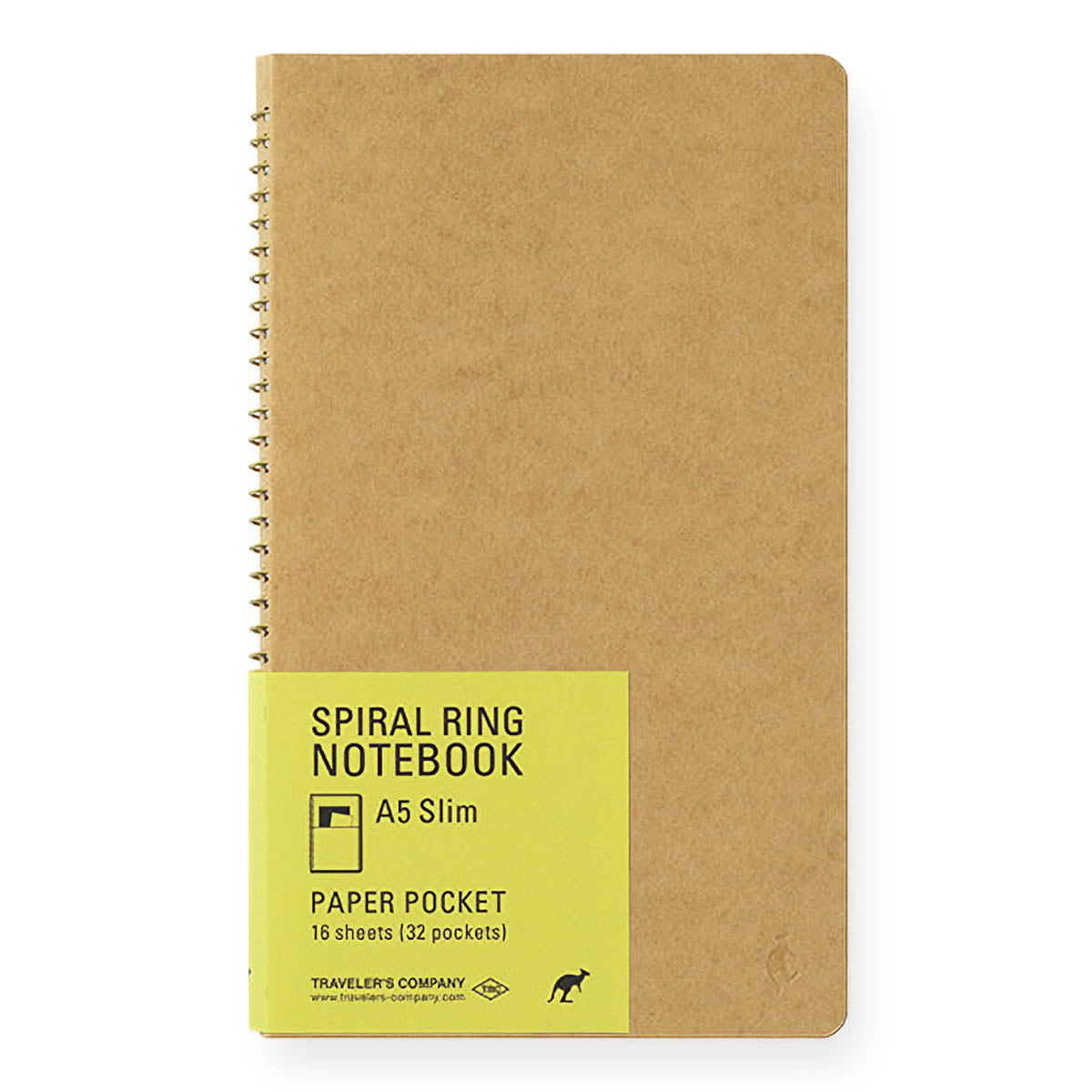 Notizbuch - Spiral Ring Notebook - A5 Slim