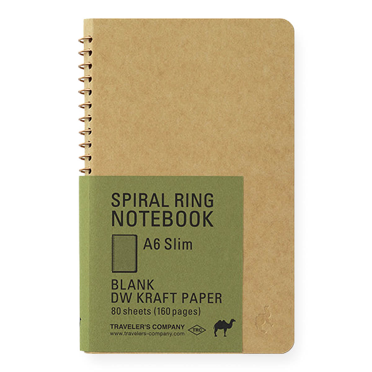 Notizbuch - Spiral Ring Notebook - A6 Slim