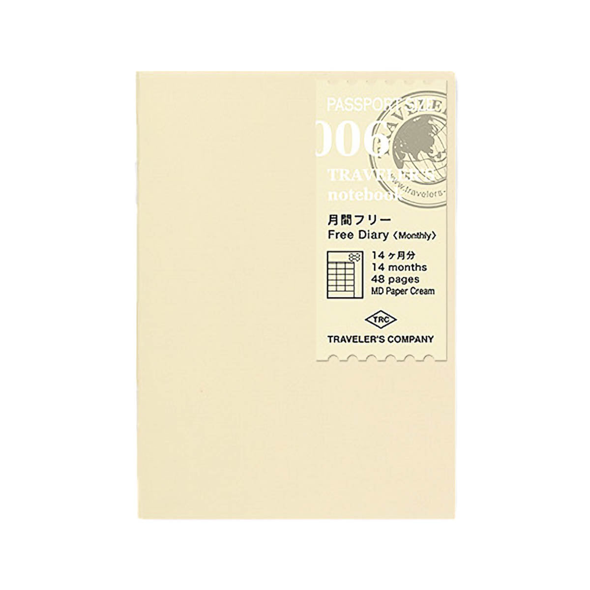Notizbuch - TRAVELER'S notebook - Passport Size - Diary