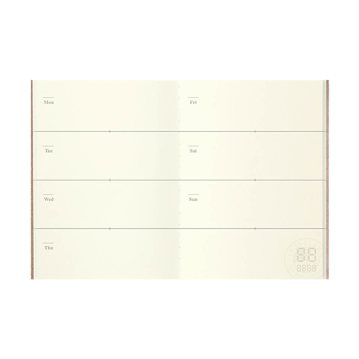 Notizbuch - TRAVELER'S notebook - Passport Size - Diary