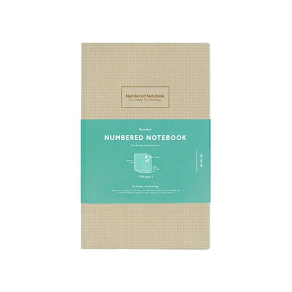 Notizbuch - Kokuyo - Drawing+ Numbered Notebook