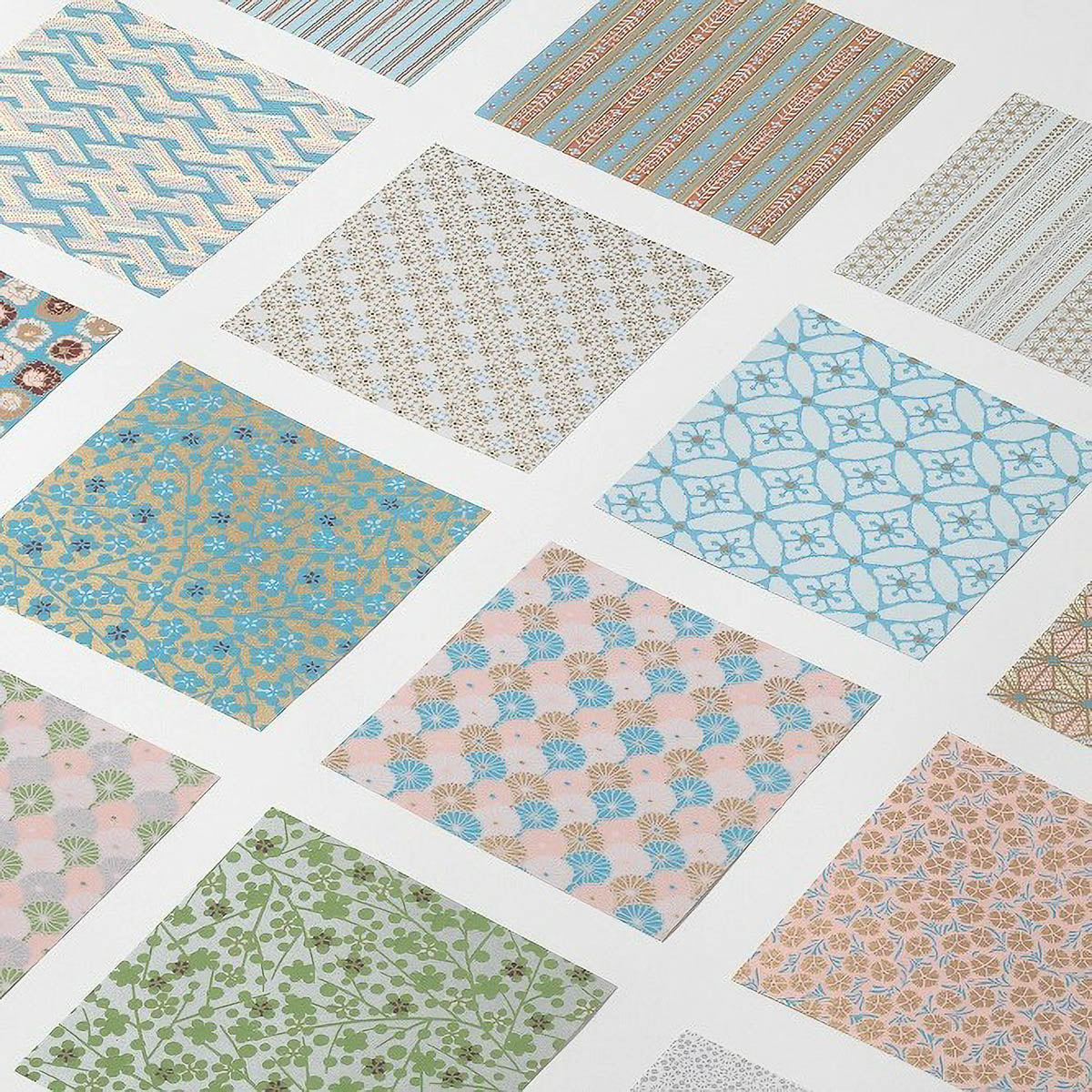 Origami Papier - Yuzen Washi - Traditional Japanese Pattern