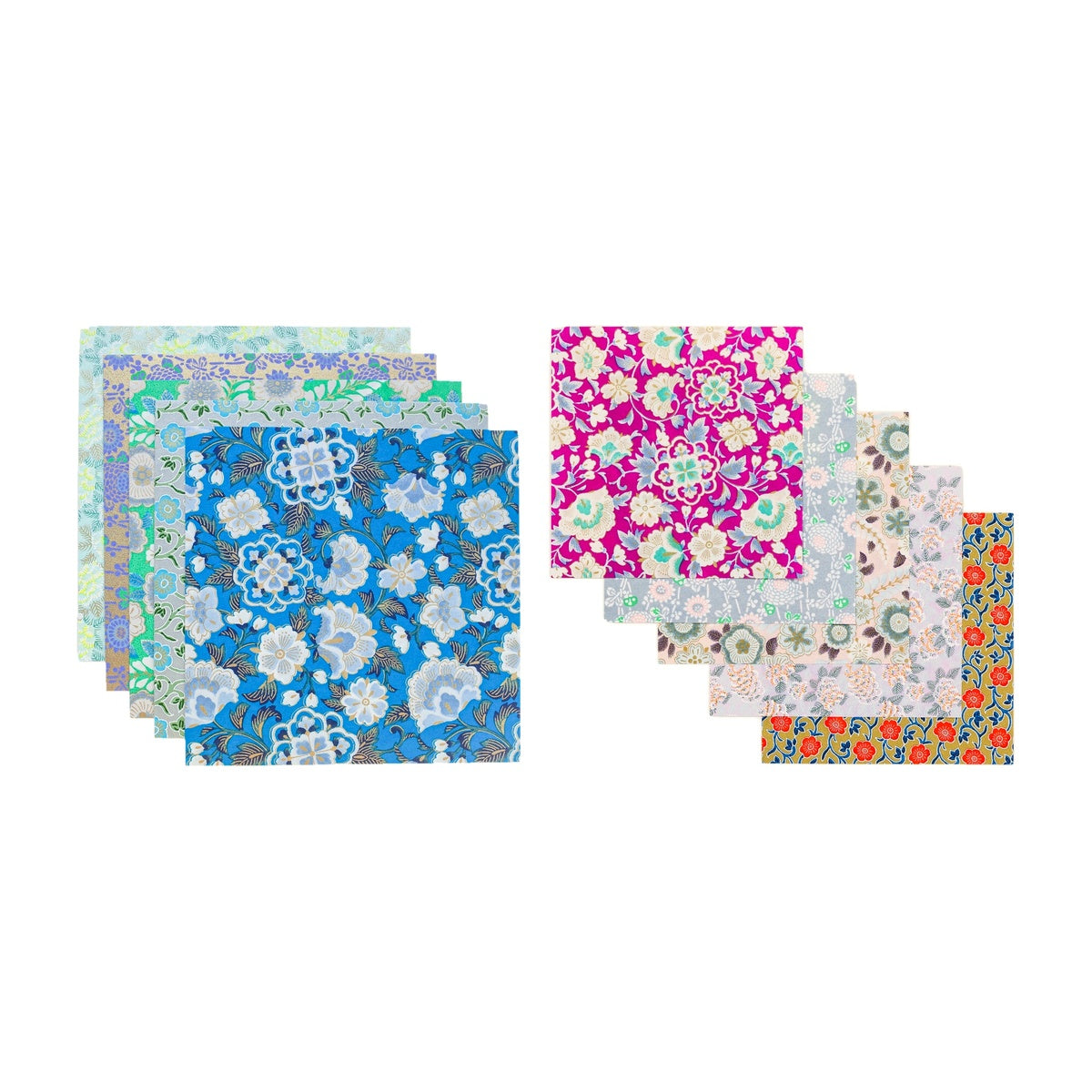 Origami Papier - Yuzen Washi - Garden