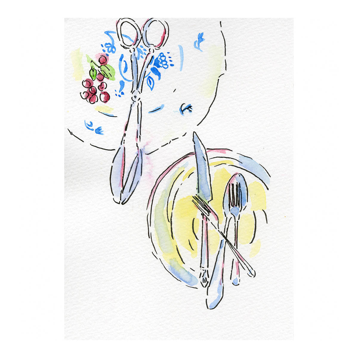 Farbpalette - Watercolor - 6 Colors