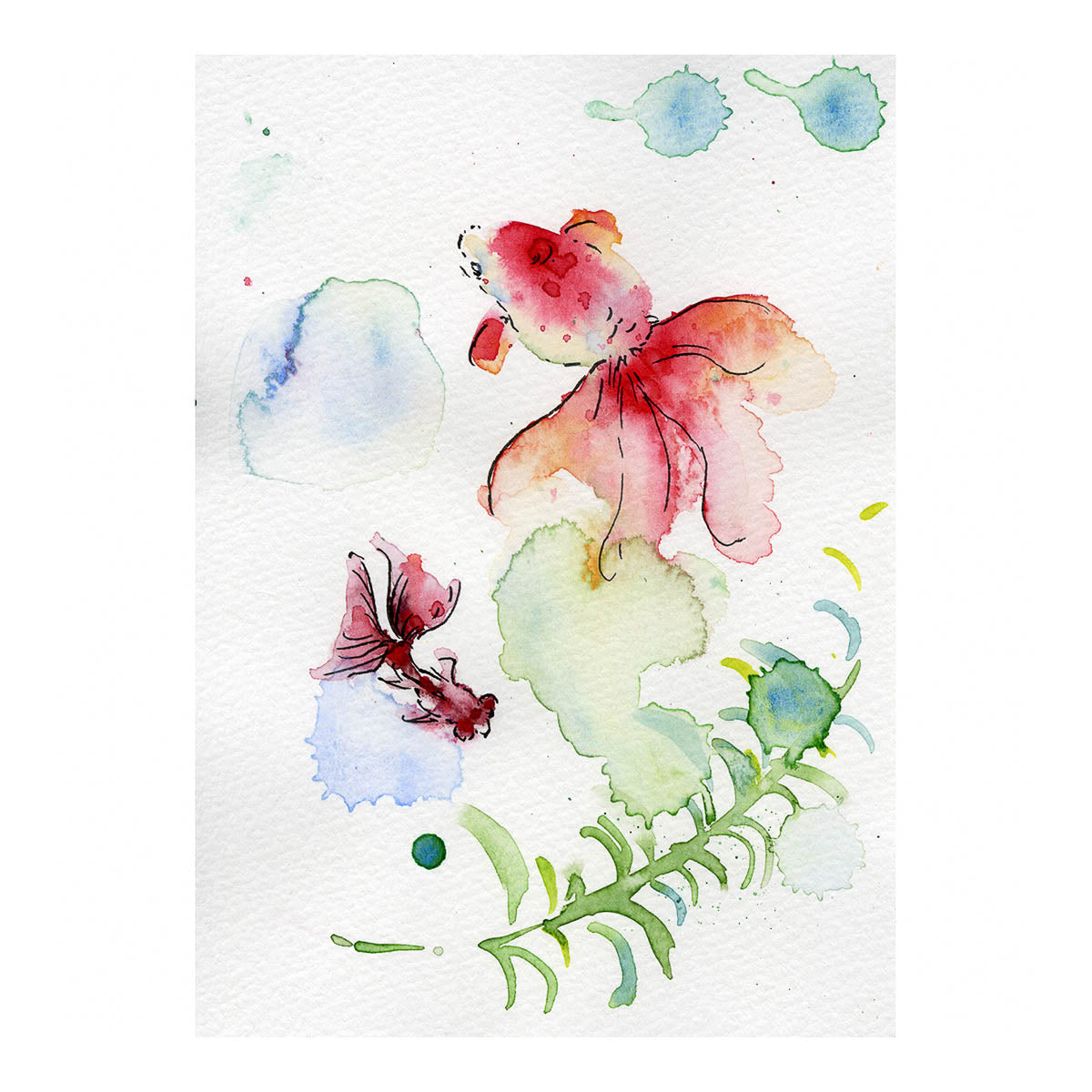 Farbpalette - Watercolor - 6 Colors