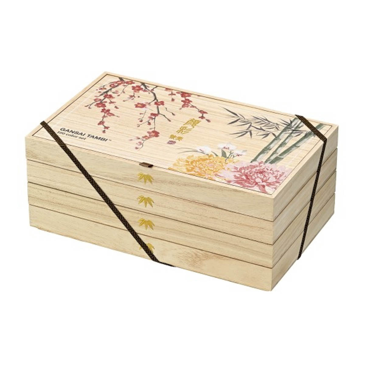 Farbpalette - Kuretake - Gansai Tambi - Special Edition - Paulownia Box