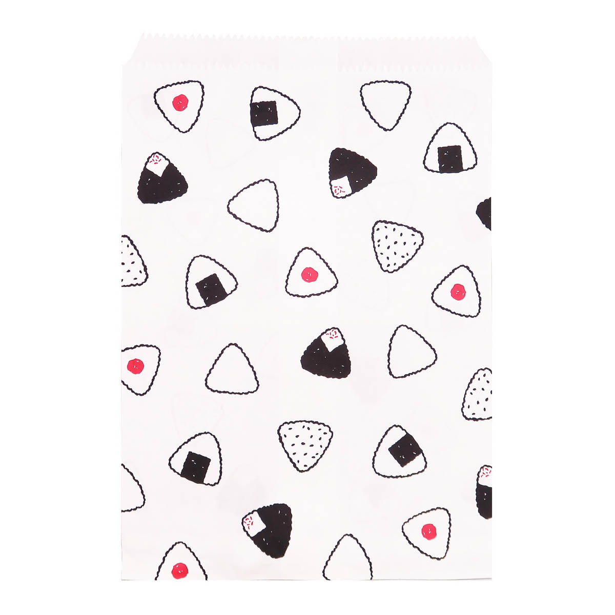Papiertüte - Japanese Pattern - Flachtüte (215x160mm - A5) - 10 Stück