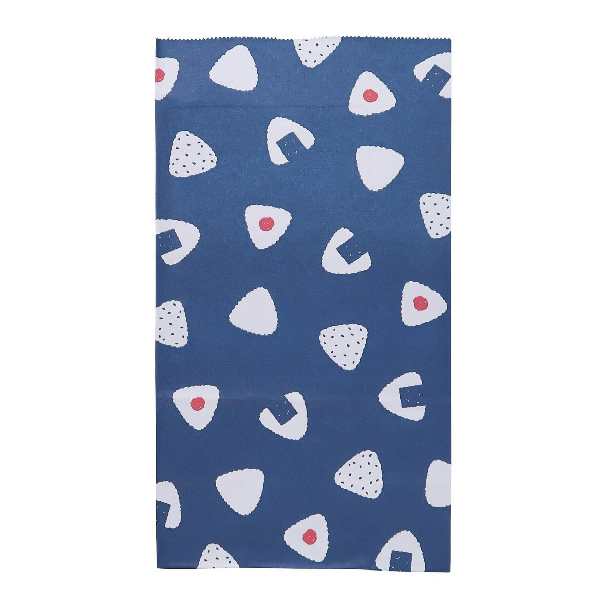 Papiertüte - Japanese Pattern - Bottom Bag (220x120x70mm) White - 10 Stück