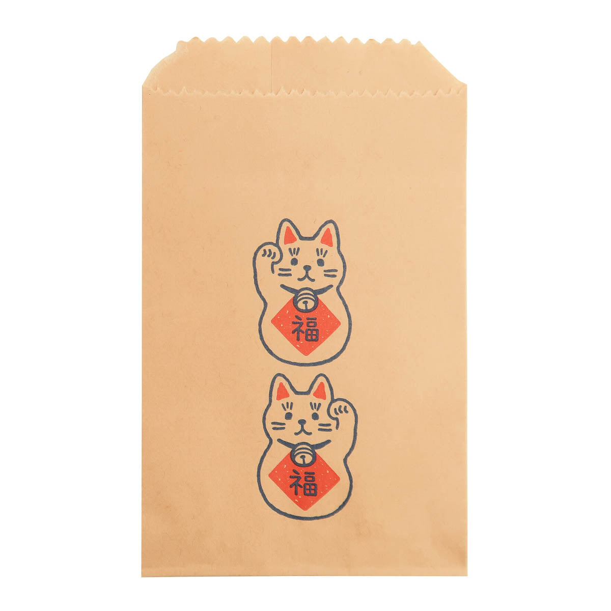 Papiertüte - Japanese Pattern - Flachtüte (11.5x8mm) - 10 Stück