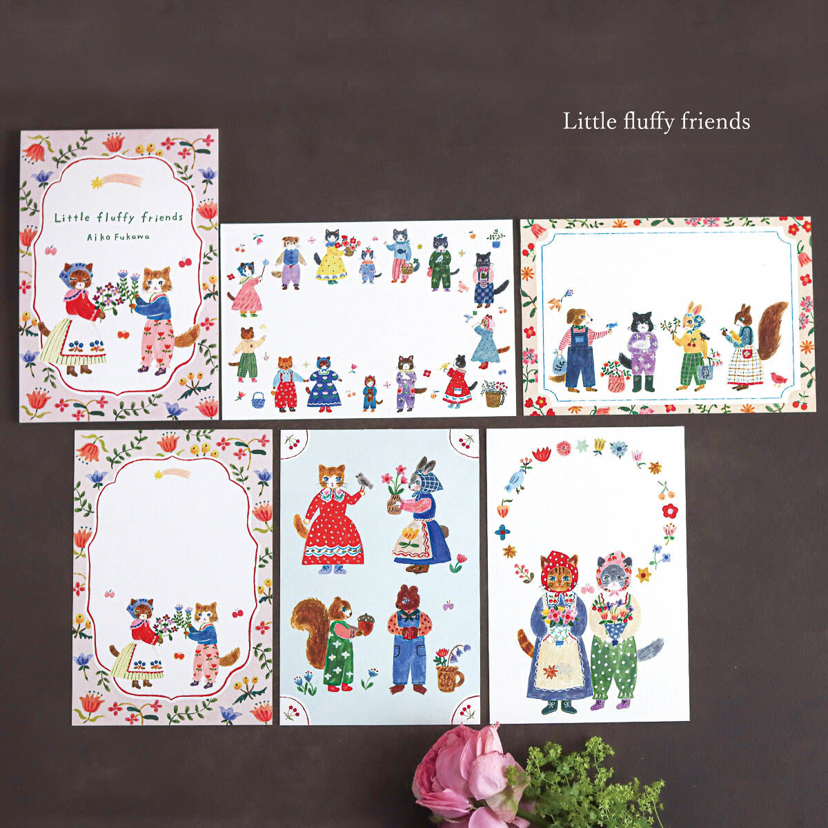 Postkarte - cozyca - Aiko Fukawa - Set