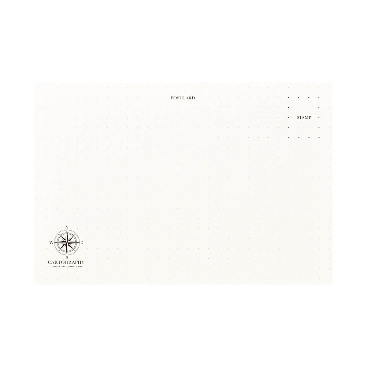 Postkarte - Cartography Map