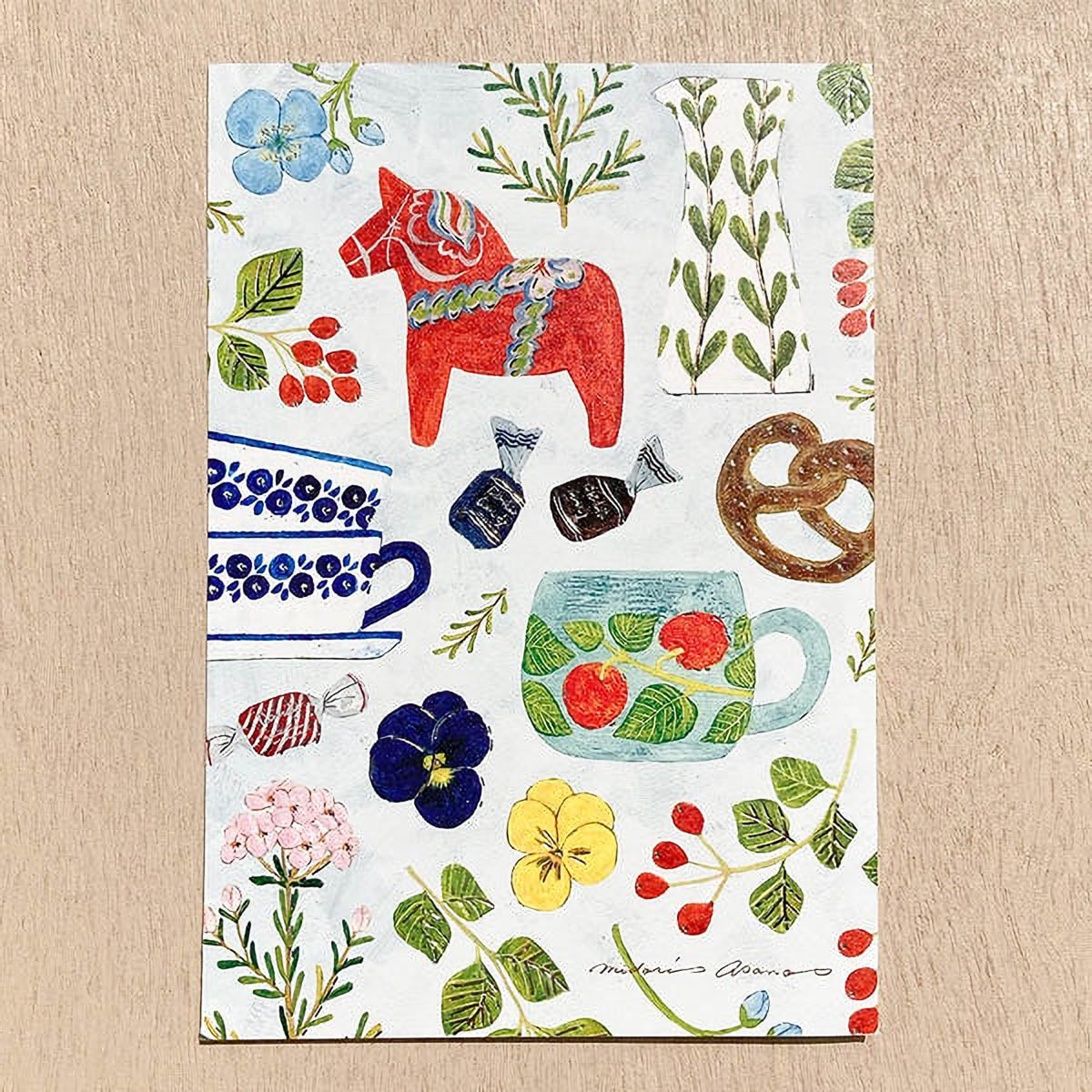 Postkarte - cozyca - Midori Asano