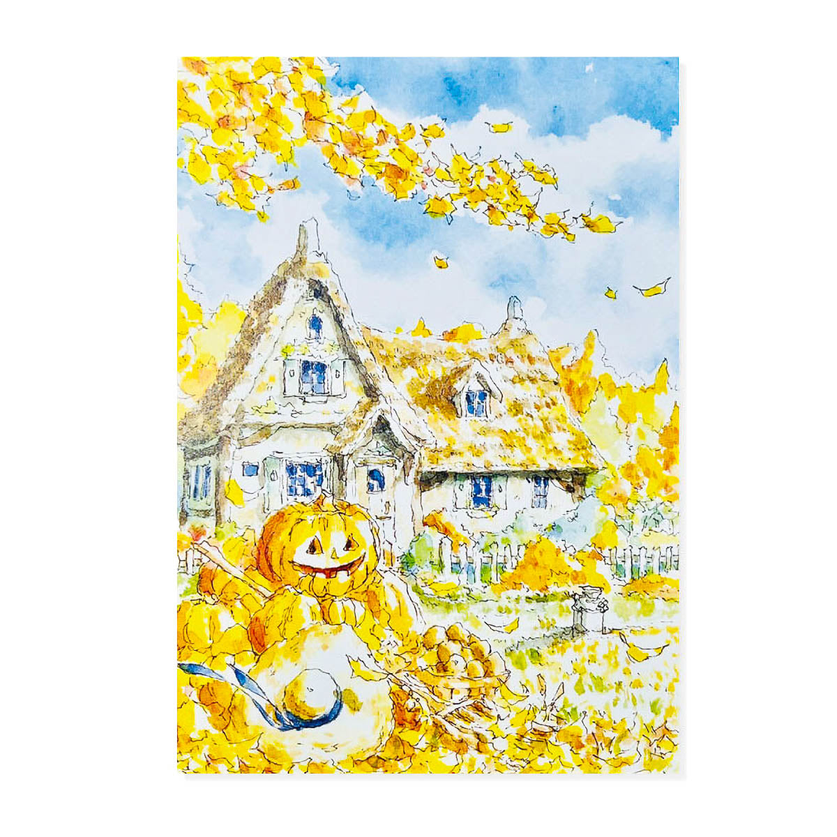 Postkarte - Shinya Uchida - Autumn