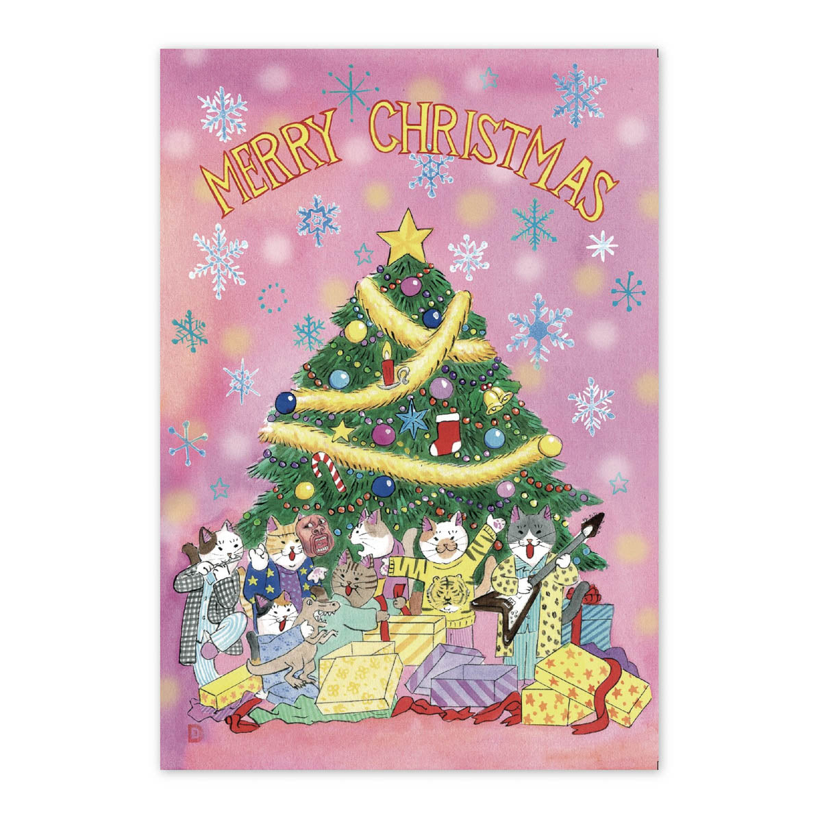 Postkarte - Ai Yoshida - Happy Christmas Holidays