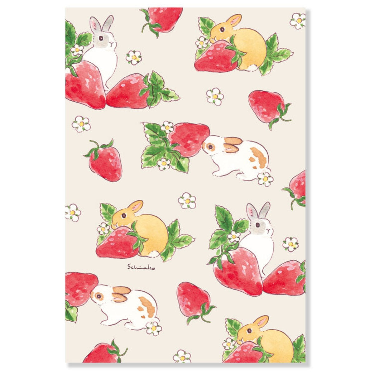 Postkarte - Shinako Moriyama - Daily Life with Rabbits
