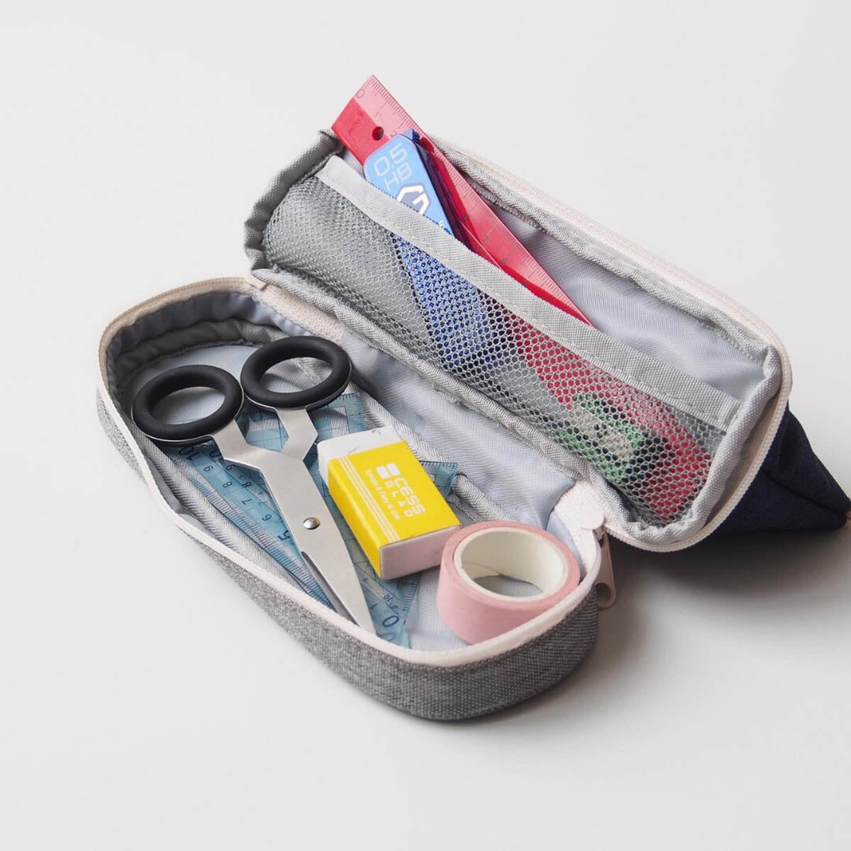 Federtasche - 2 Fächer - Two-Layered Pen Case