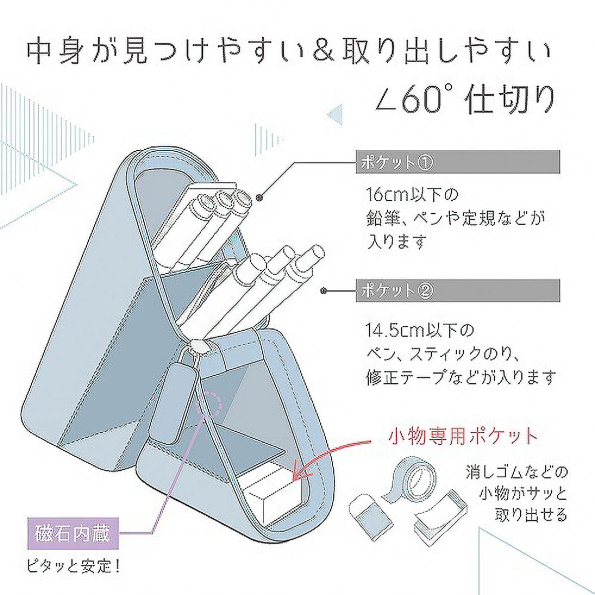 Federtasche - Kakusta - Portable Pen Case - Sheer