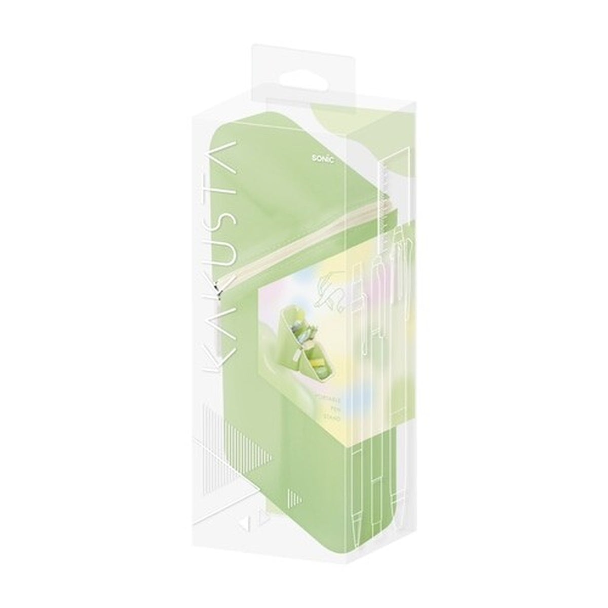 Federtasche - Kakusta - Portable Pen Case - Medium - Puni Gummy Sheer