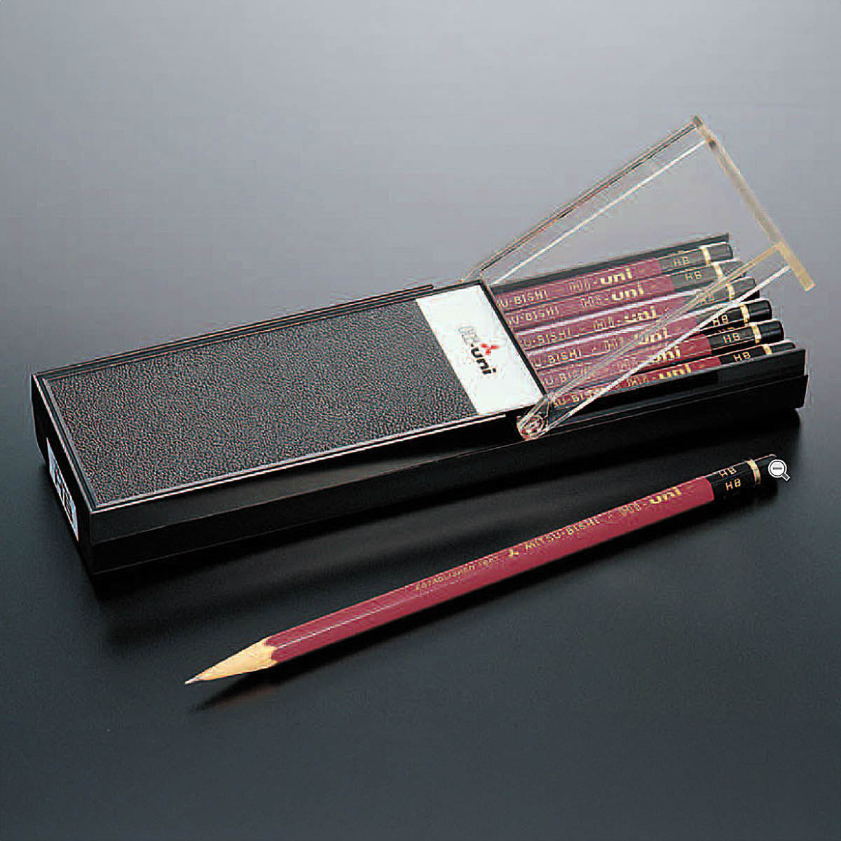 Bleistift - Uni Mitsubishi Pencil - Hi-uni - 12-Stifte-Set