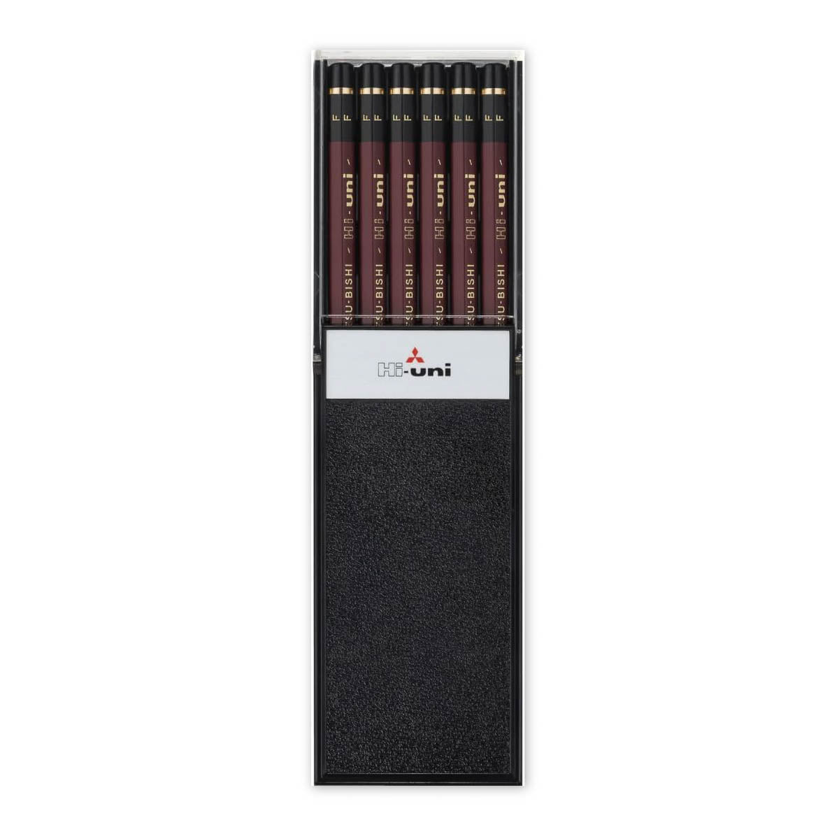 Bleistift - Uni Mitsubishi Pencil - Hi-uni - 12-Stifte-Set