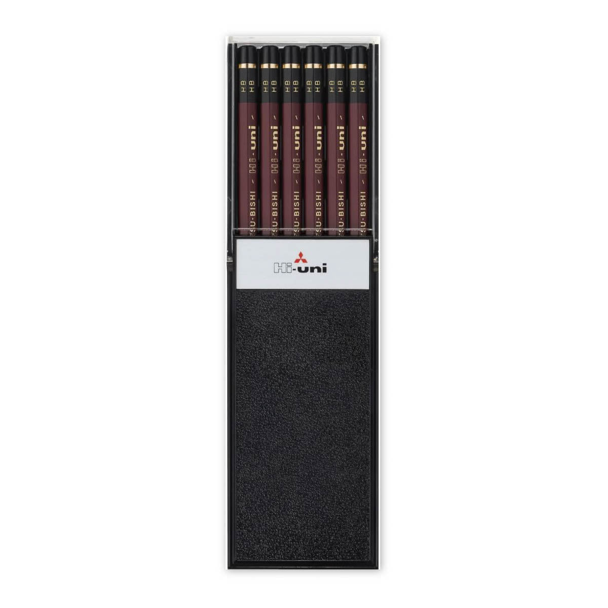 Bleistift - Uni Mitsubishi Pencil - Hi-uni - 12-Stifte-Set