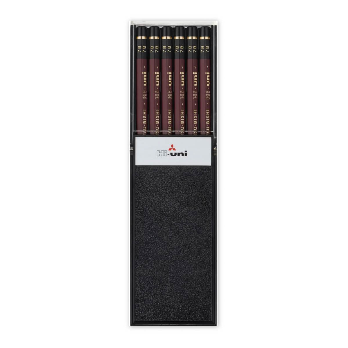 Bleistift - Uni Mitsubishi Pencil - Hi-uni - 12-Stifte-Set
