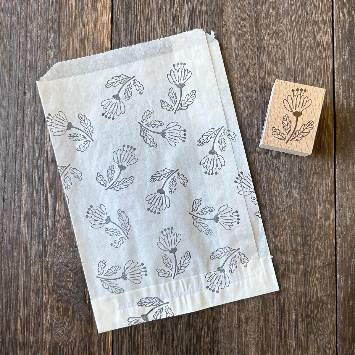 Stempel (Gummi) - Flowers