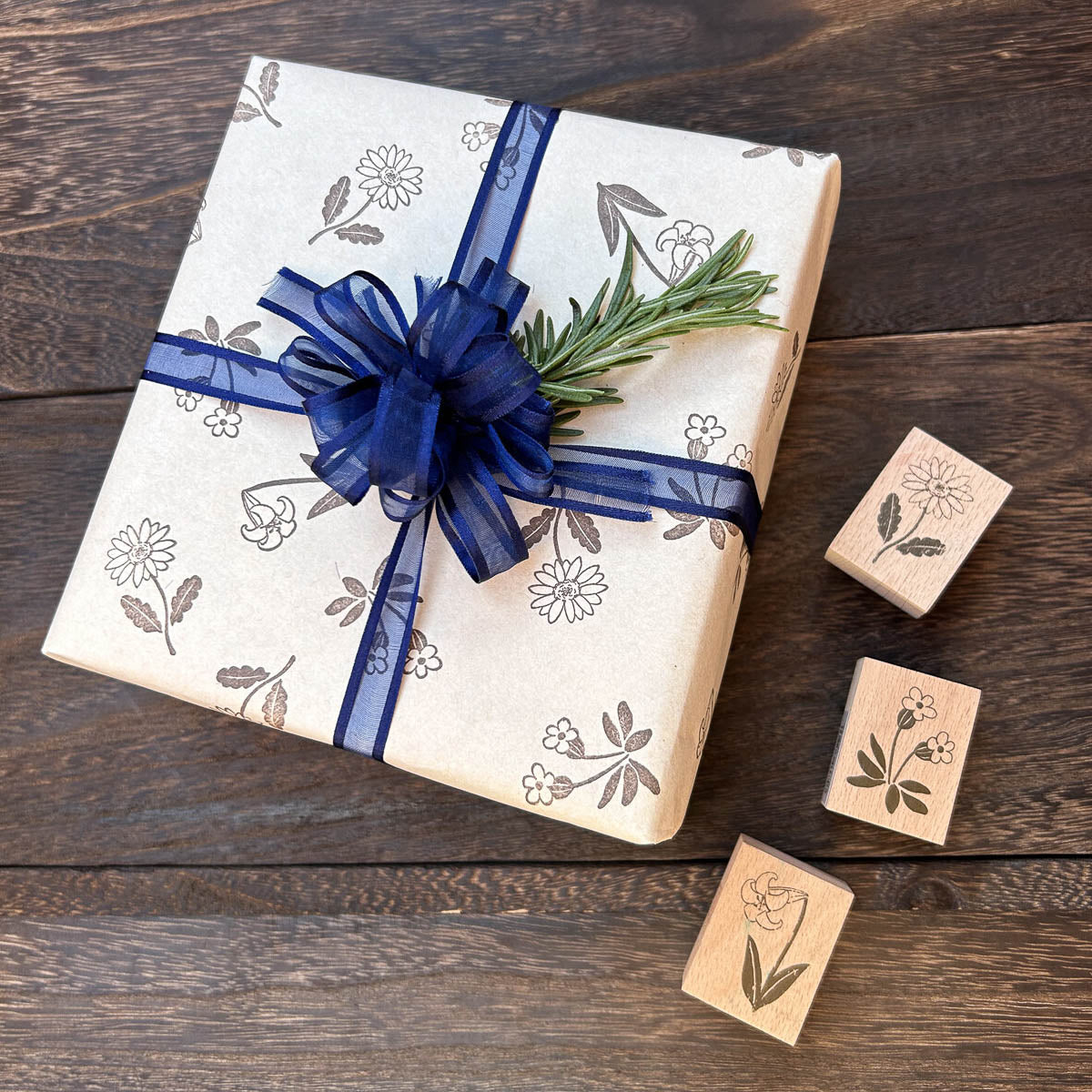 Stempel (Gummi) - Flowers