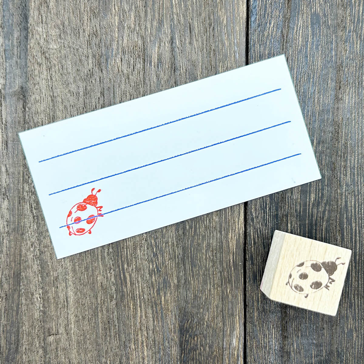 Stempel (Gummi) - Animals (square)