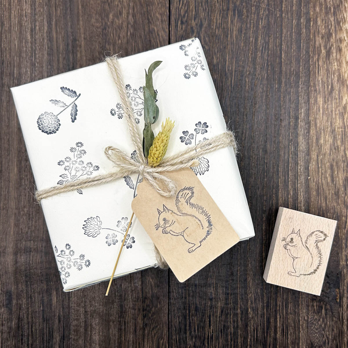 Stempel (Gummi) - Animals (square)