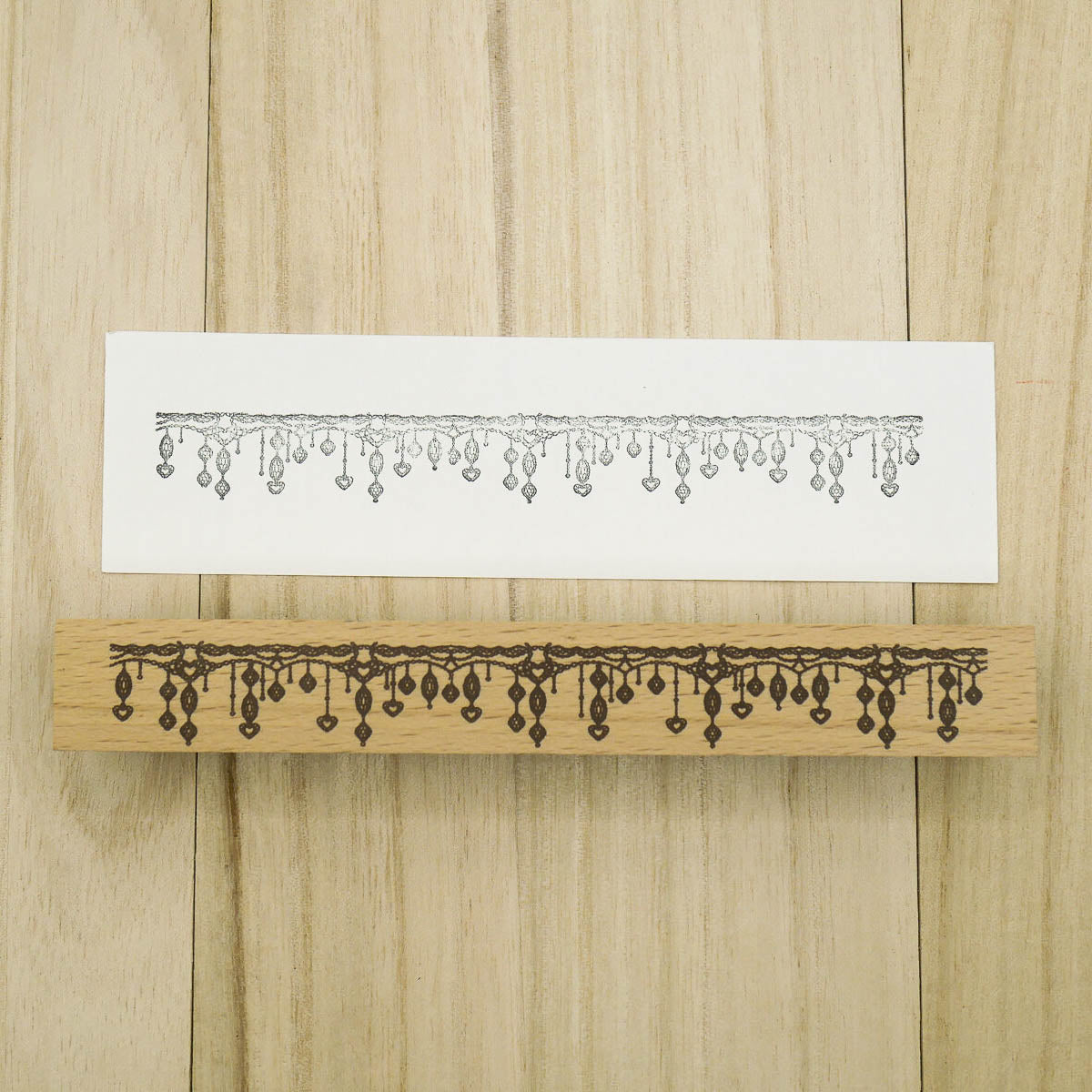 Stempel (Gummi) - Line Frame - 2024