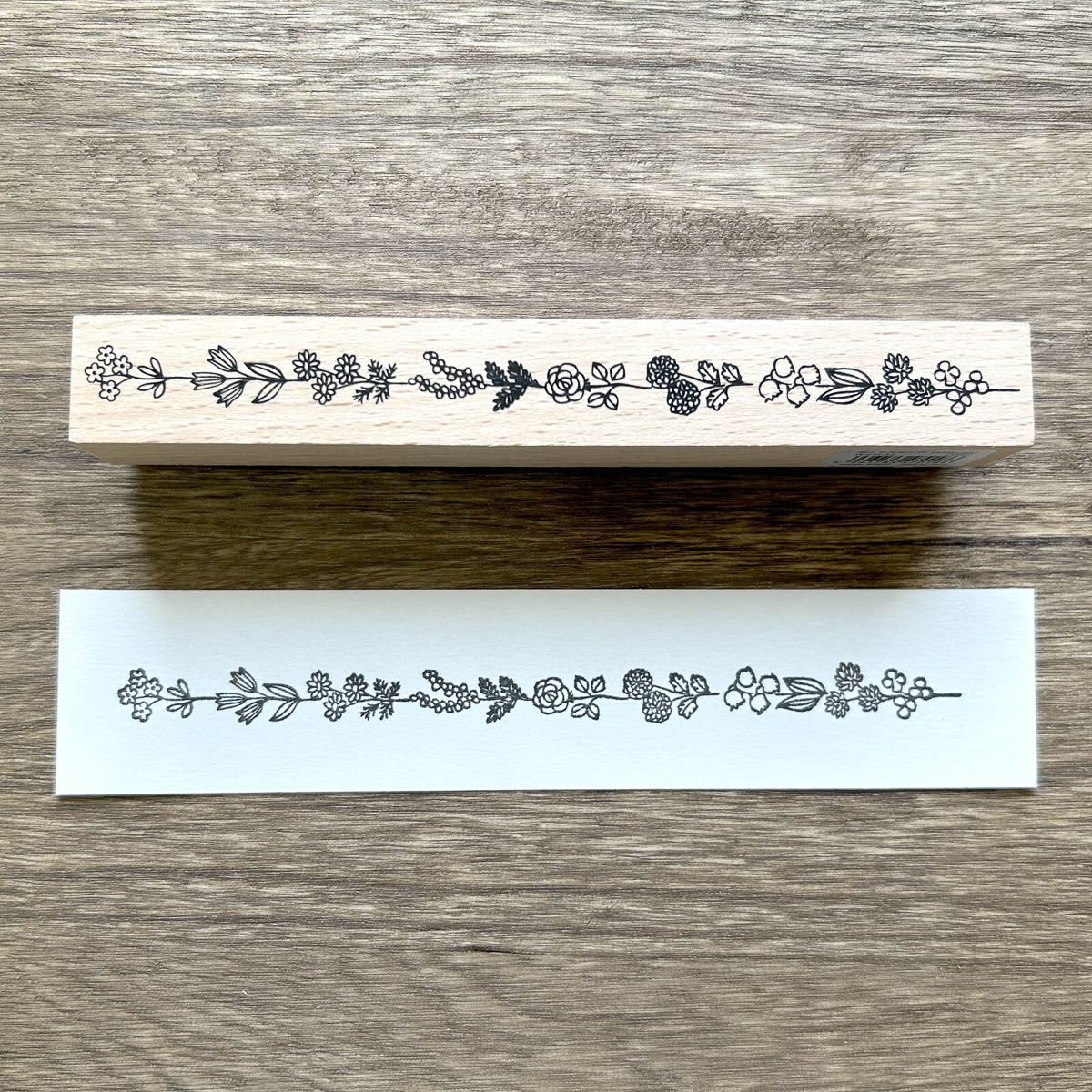 Stempel (Gummi) - Line Frame - 2024