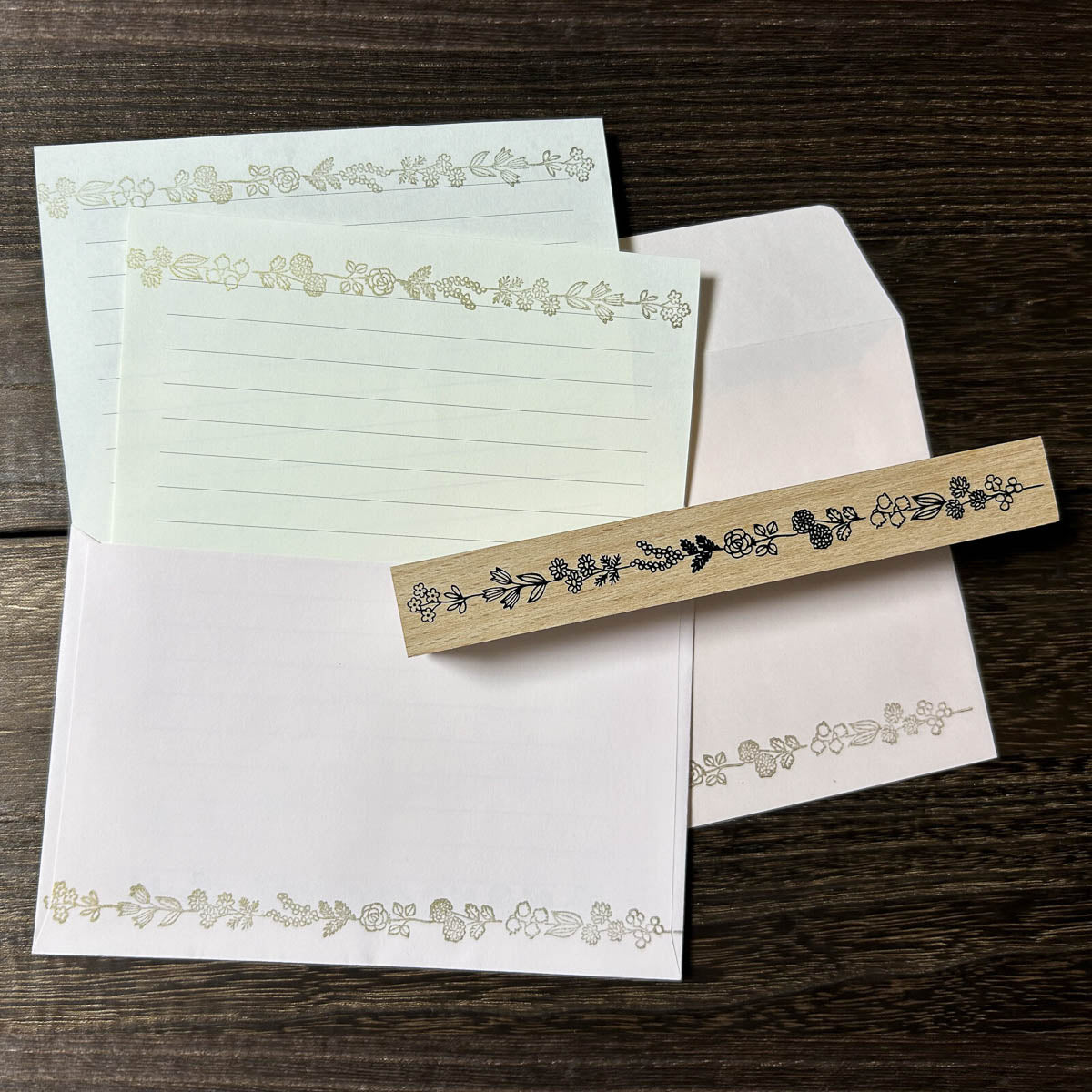 Stempel (Gummi) - Line Frame - 2024