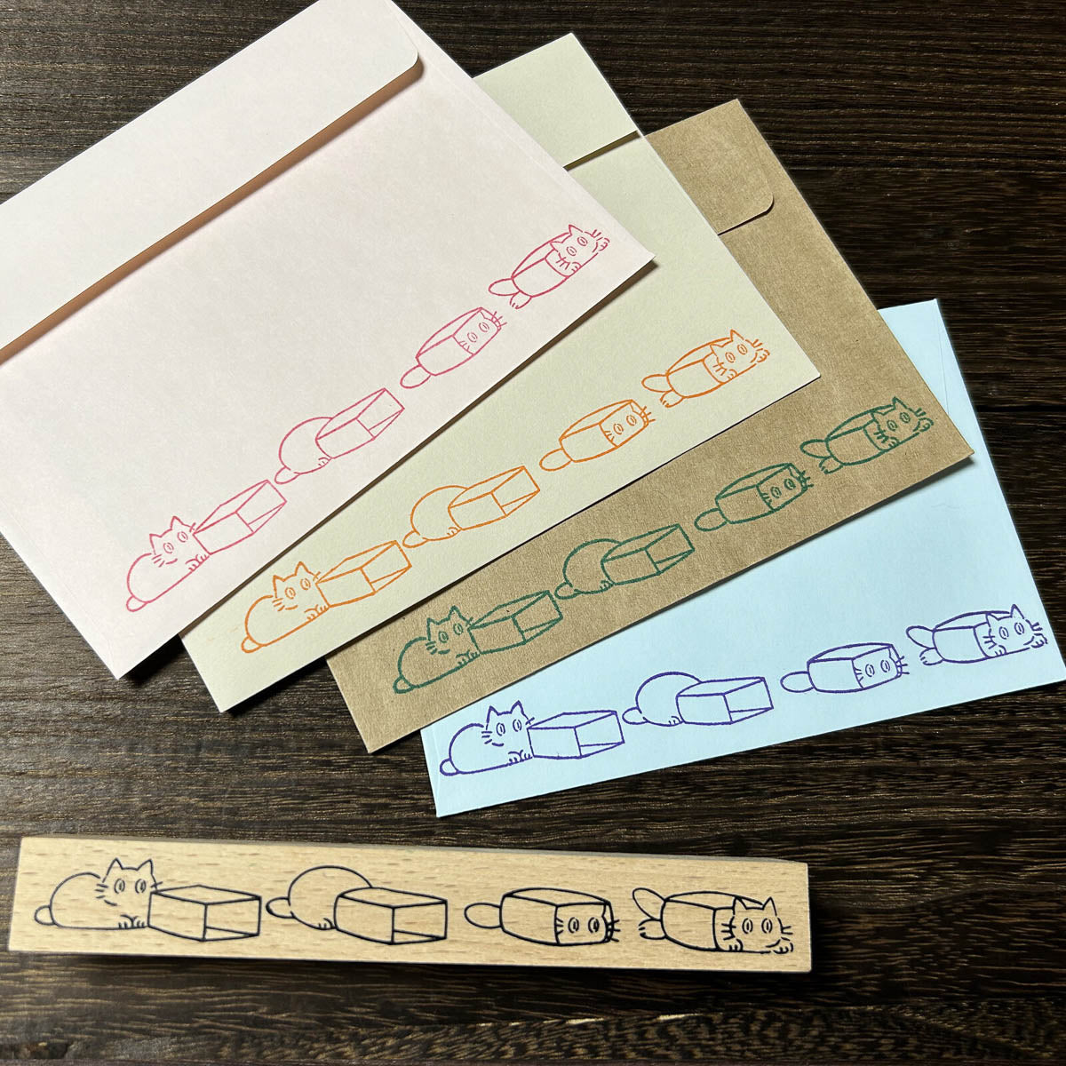 Stempel (Gummi) - Line Frame - 2024