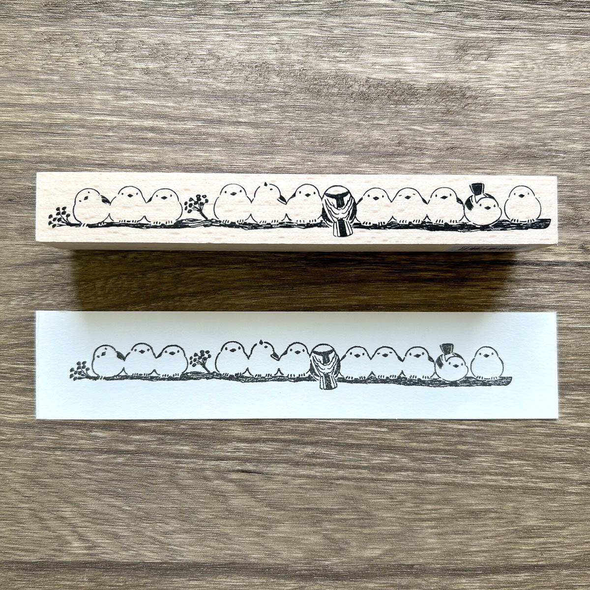 Stempel (Gummi) - Line Frame - 2024