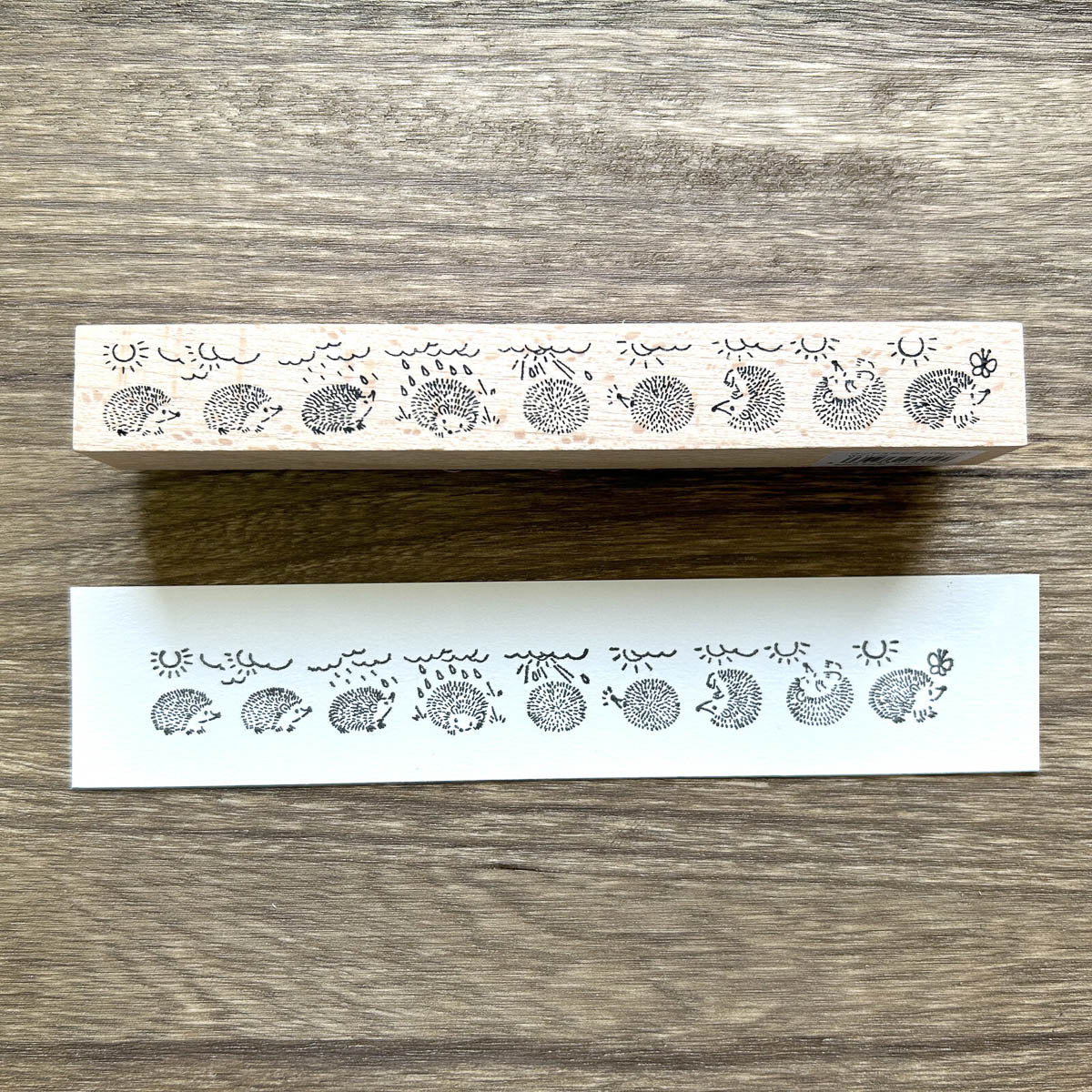 Stempel (Gummi) - Line Frame - 2024