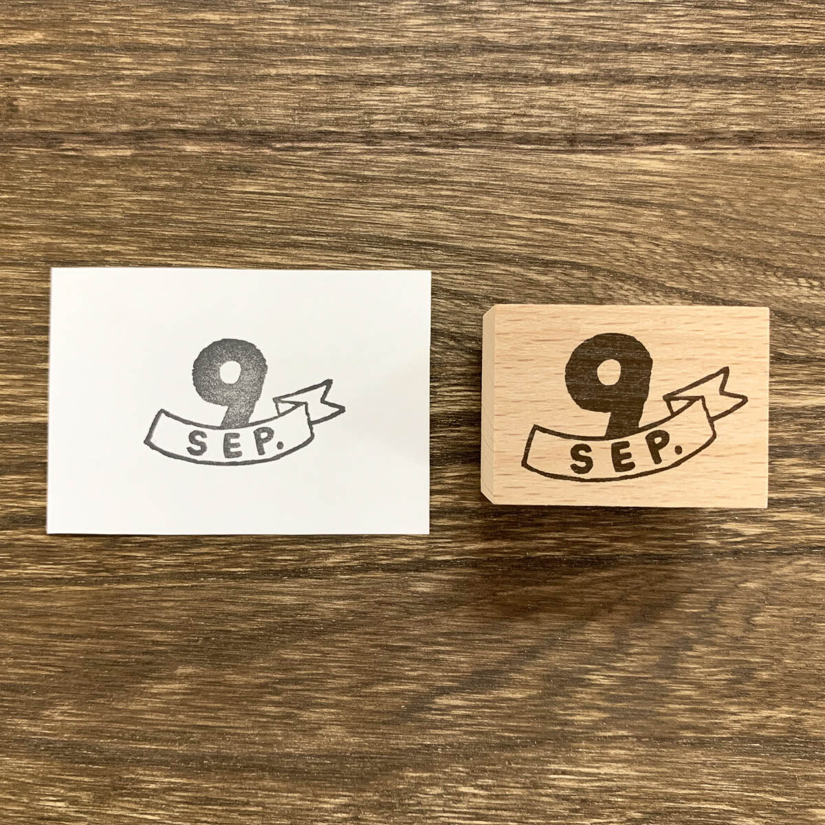 Stempel (Gummi) - Monate