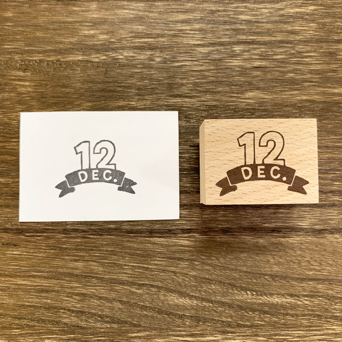 Stempel (Gummi) - Monate
