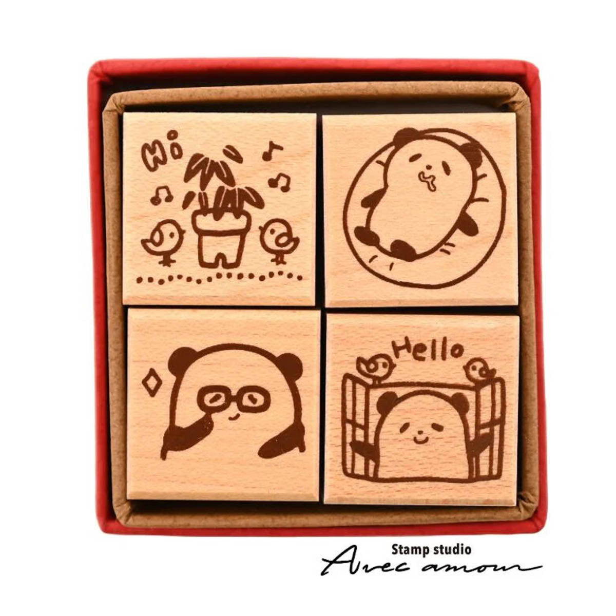 Stempel (Gummi) - Petit Stamp - Set