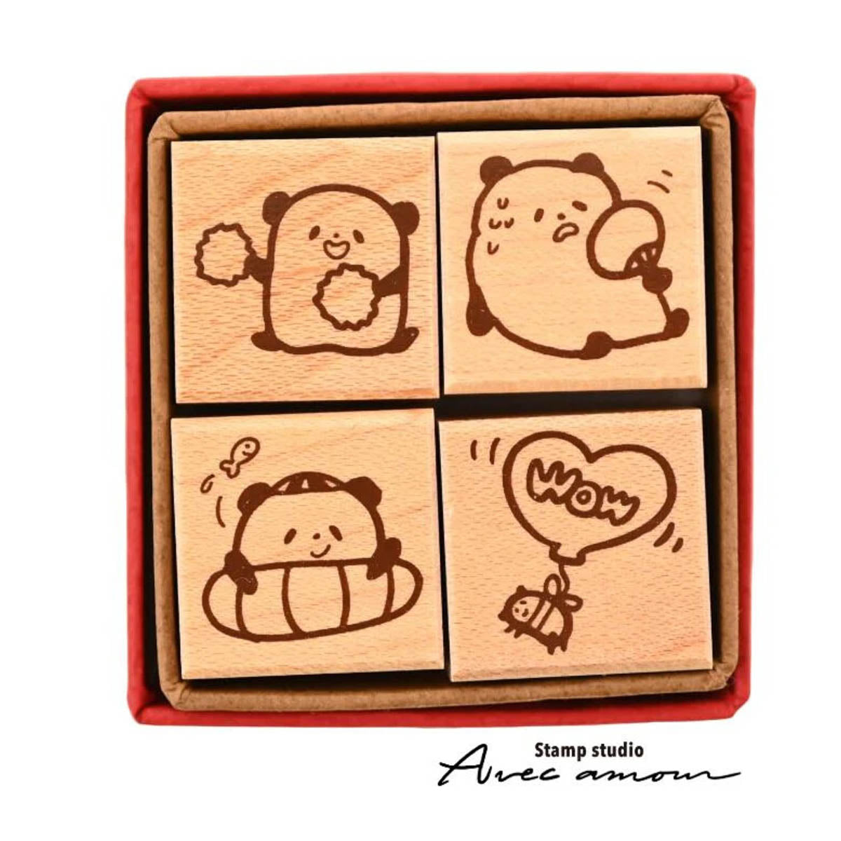 Stempel (Gummi) - Petit Stamp - Set
