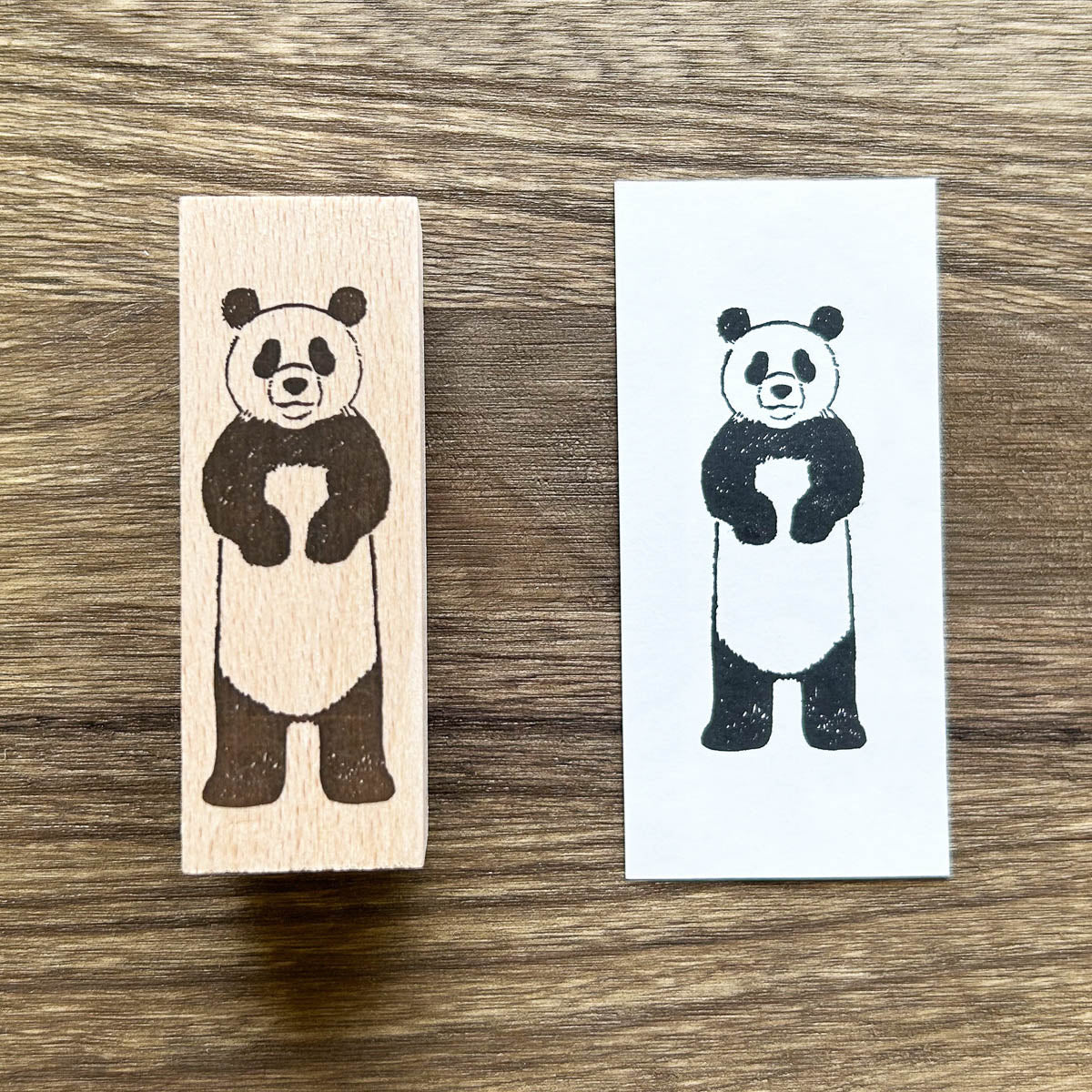 Stempel (Gummi) - Standing Animals - 2025