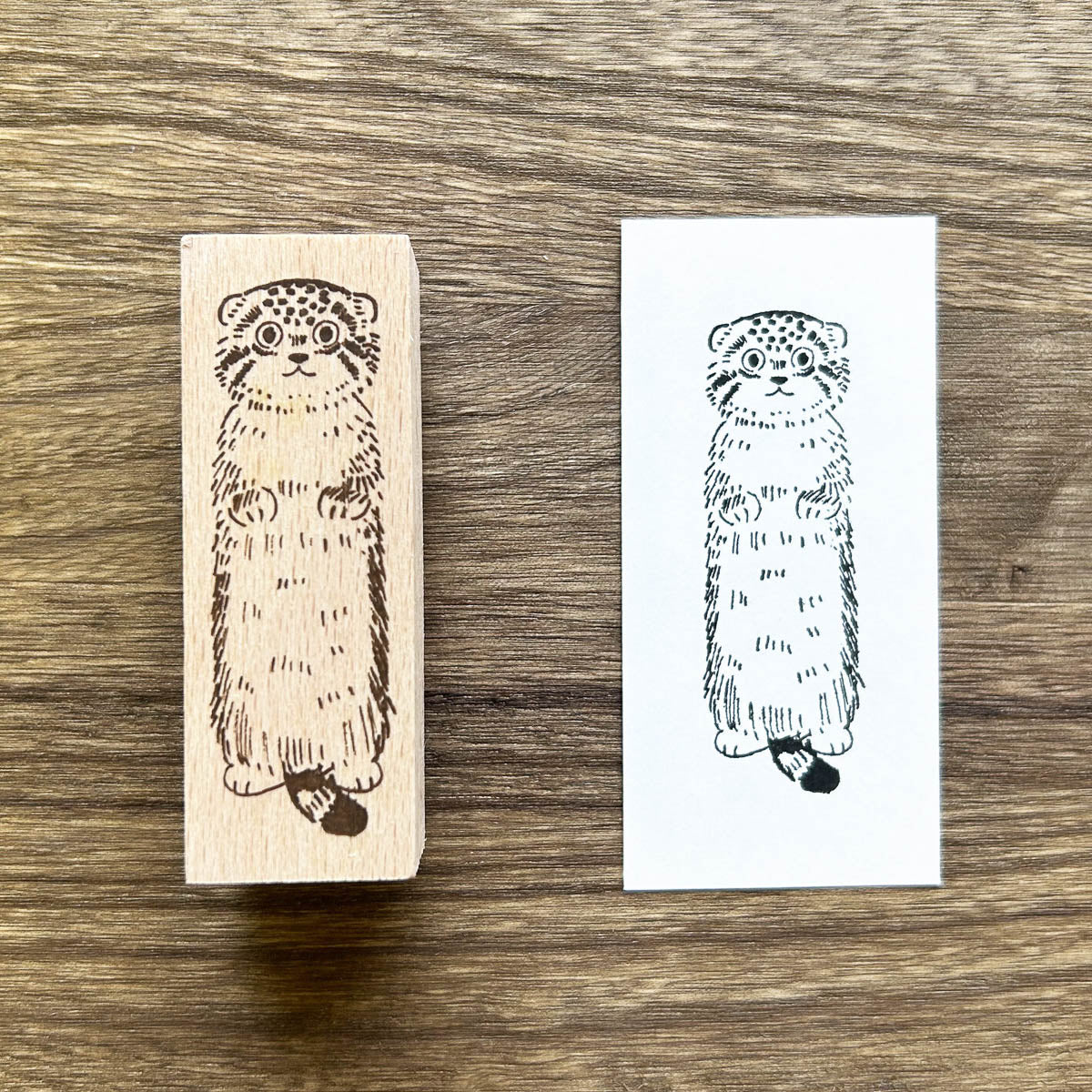 Stempel (Gummi) - Standing Animals - 2025
