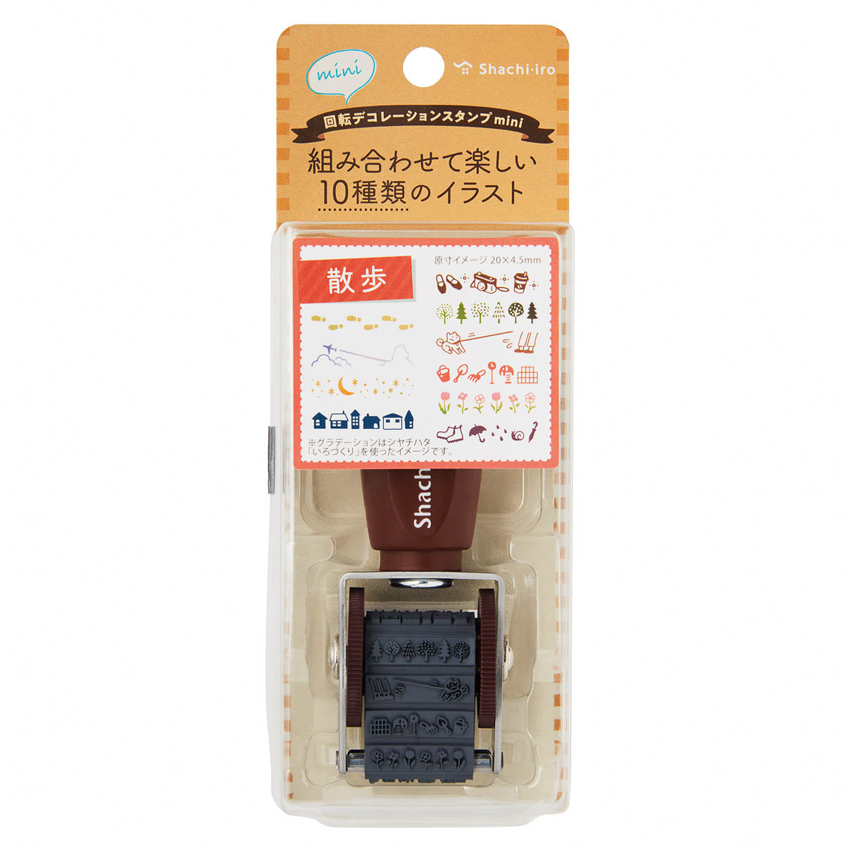 Rotationsstempel - Shachihata - Mini Stamp