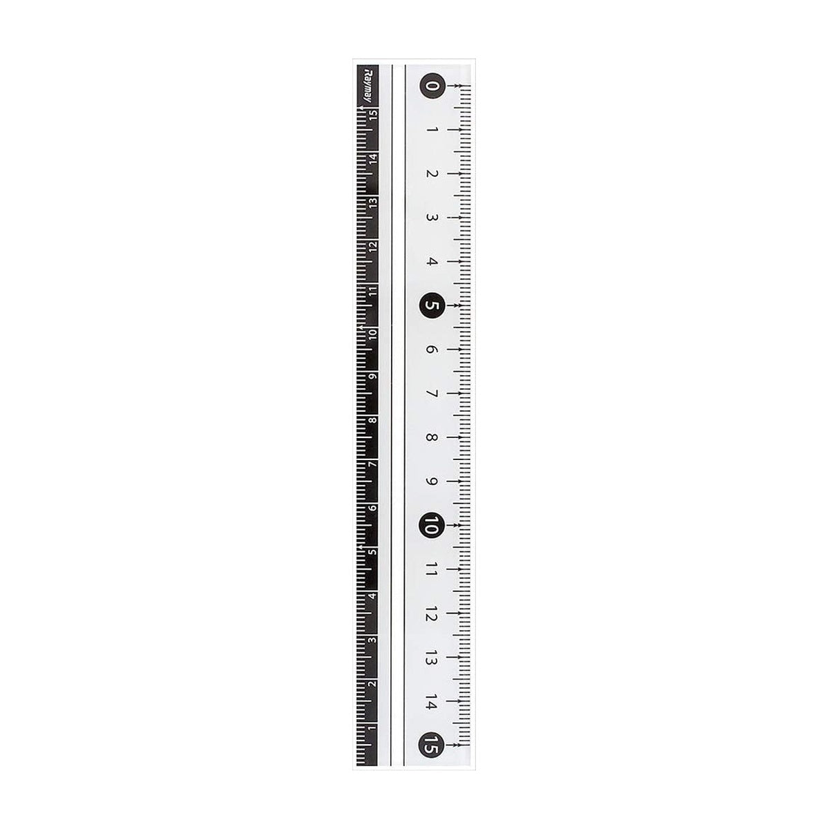 Lineal - High Contrast Ruler - 15cm