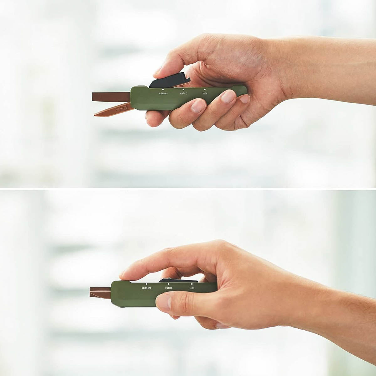 Schere - Kokuyo - HAKO-AKE - 2 Way Cutter - Box Cutter - Scheere - Titanium Blade