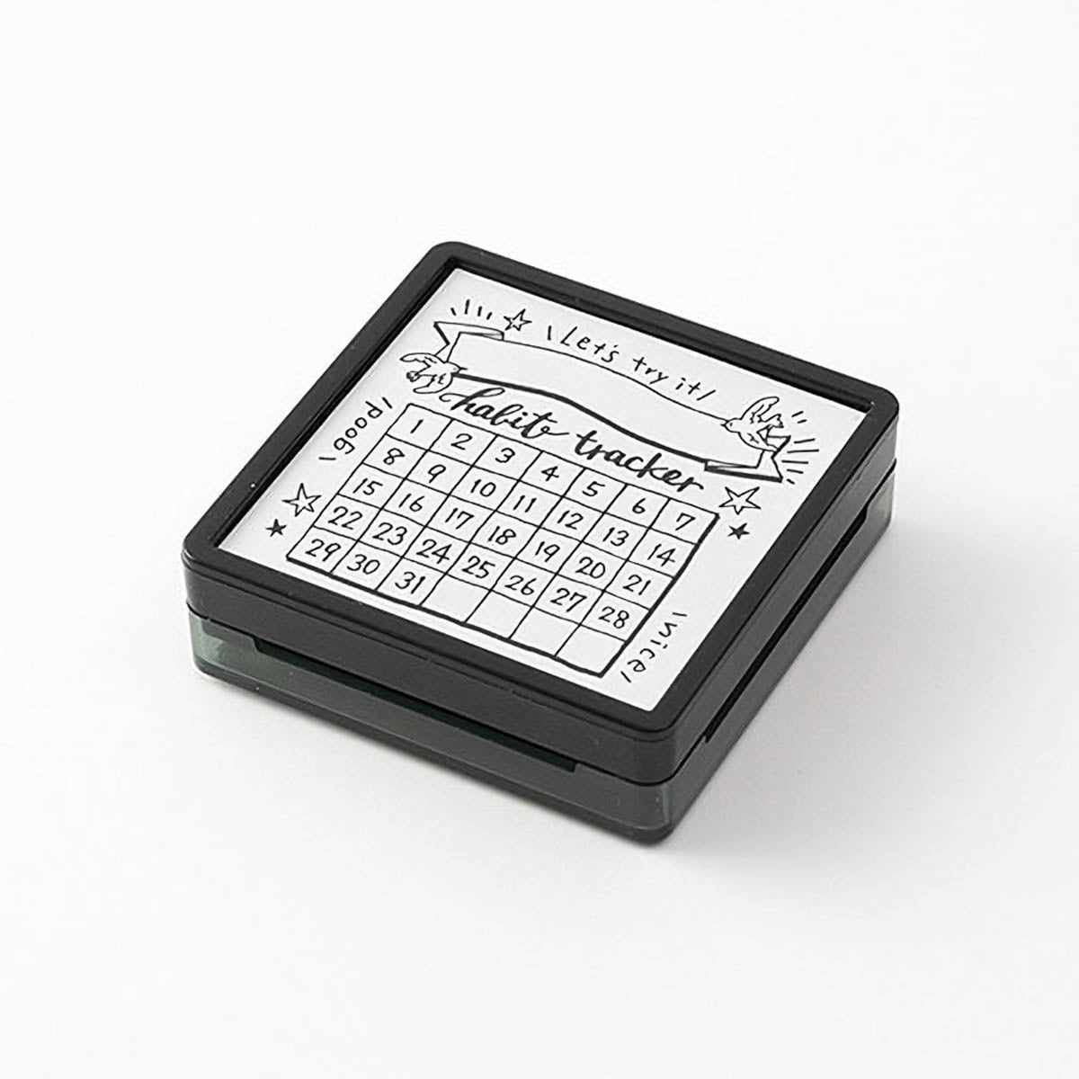 Selbstfärbender Stempel - Paintable - Pre-Inked - Square