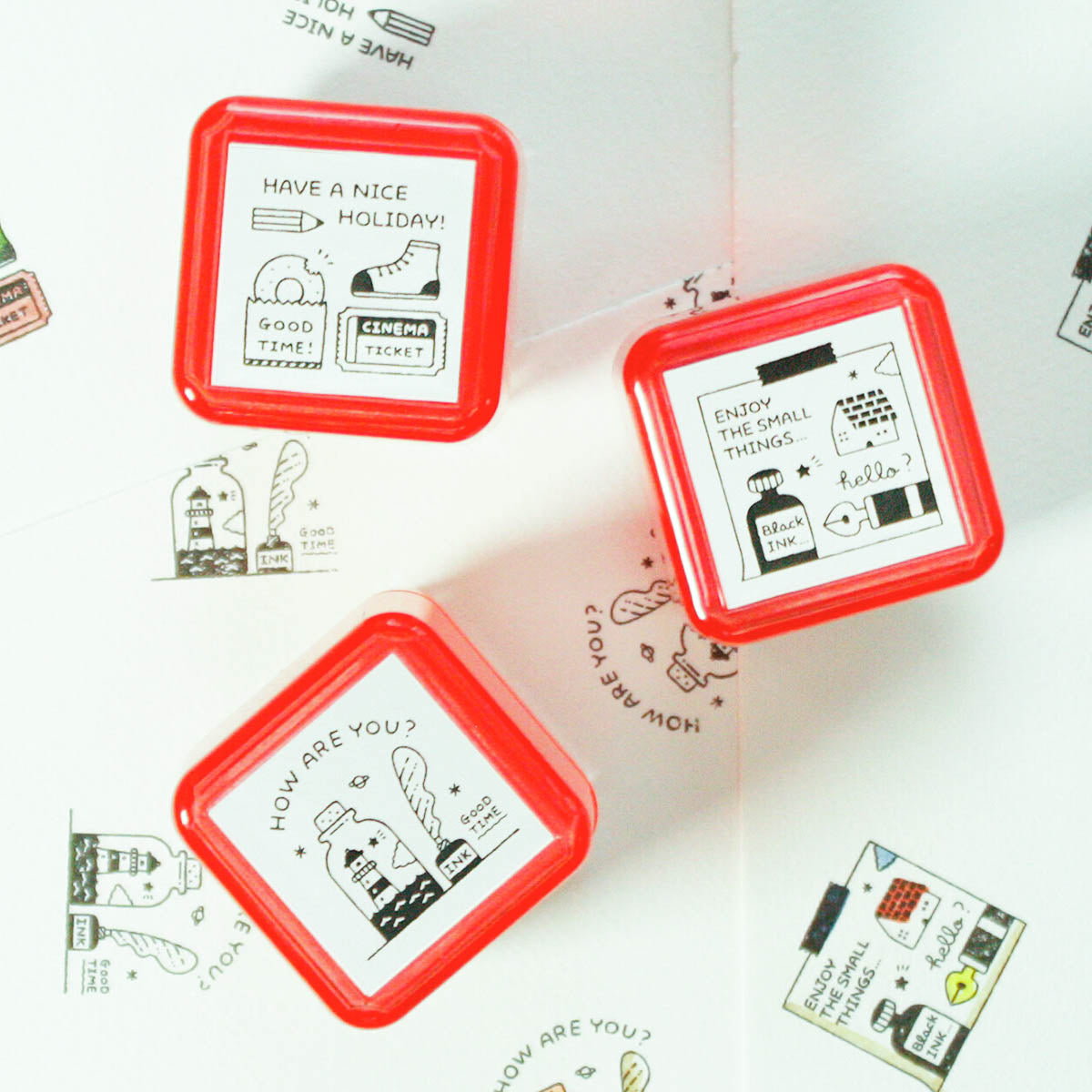 Selbstfärbender Stempel - Sanby - Eric - 3rd Edition
