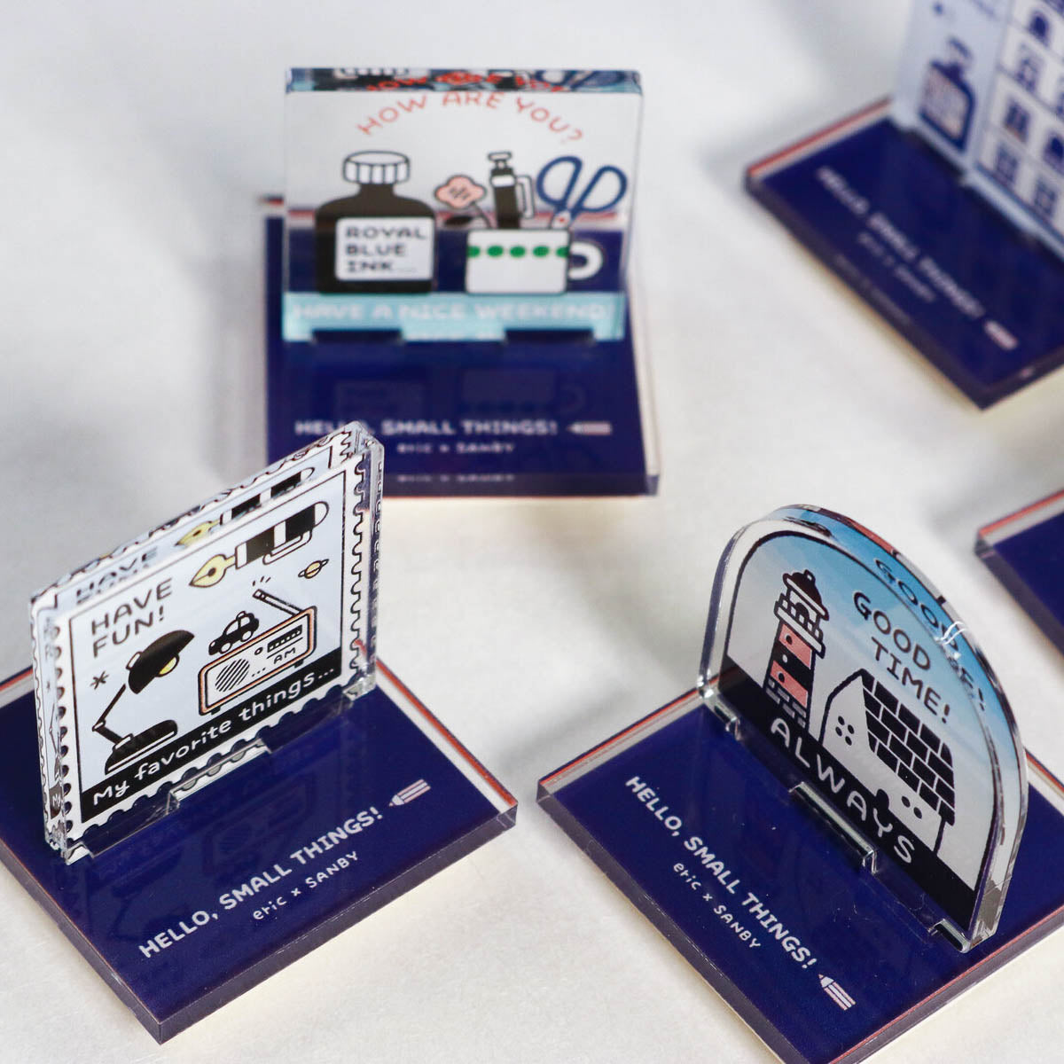Selbstfärbender Stempel - Sanby - Eric - Acryl Stand - 1st Edition